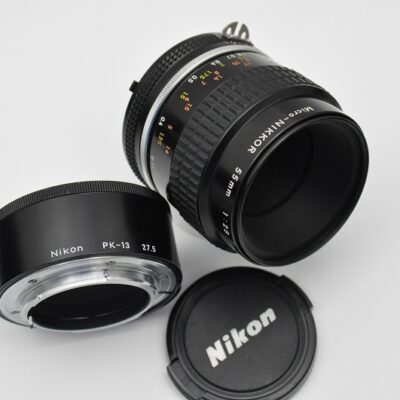 Nikon Micro Nikkor 55mm 2.8 AIS mit PK-13