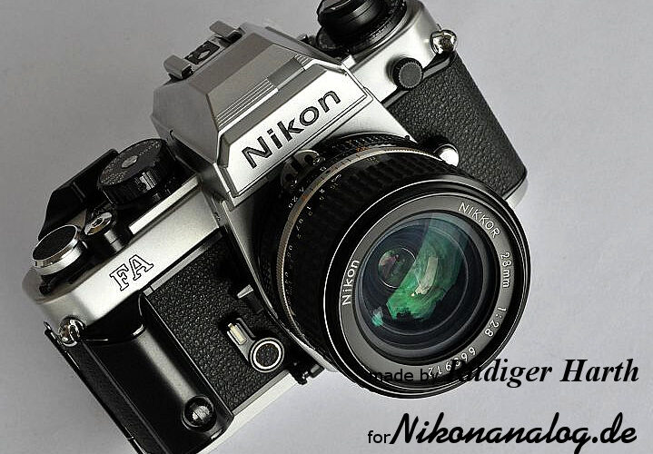 Die Nikon FA mit 100mm Serie E AIS Objektiv 2.8 - Beratung - Verkauf - Kauf - Workshops nikonanalog.de