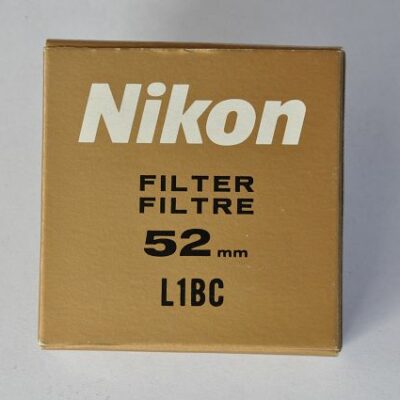 Nikon Filter 52mm L1 BC ohne Kratzer in OVP. Deshalb im Zustand A+