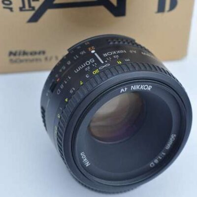 Nikon Nikkor 50mm 1.8 D AF Objektiv - "Schärfewunder" für kleinen Preis