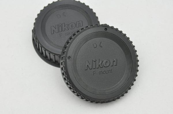 Nikon - Objektivrückdeckel und Kameradeckel - neue Version