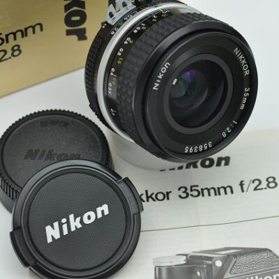 Nikon Nikkor 35mm 2.8 - AI - Vollmetallobjektiv in OVP