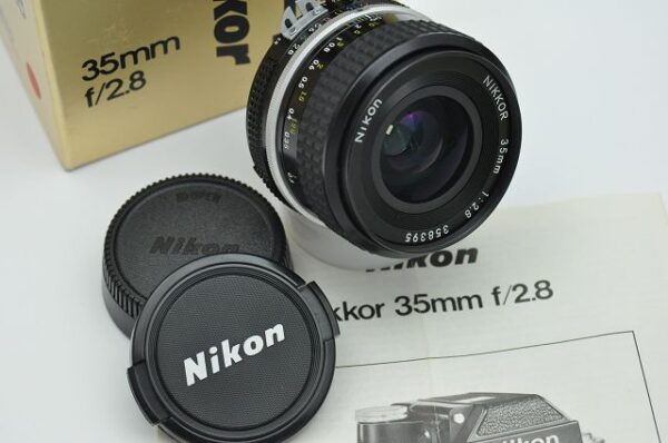 Nikon Nikkor 35mm 2.8 - AI - Vollmetallobjektiv in OVP