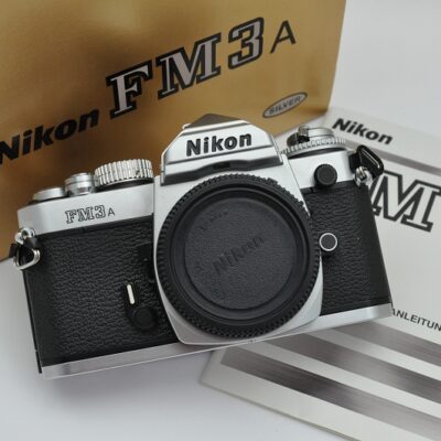 Nikon - FM3A - neuwertig - mit Zeitautomatik - TOP Zustand A/A+ in OVP