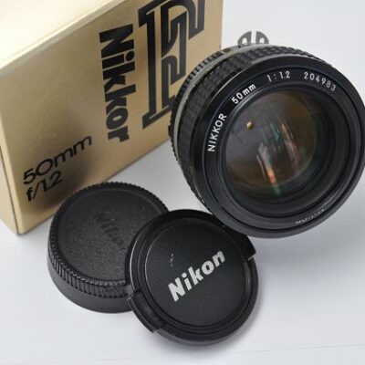 Nikon Nikkor 50mm 1.2 AI mit tollem Bokeh mit 7 Lamellen in OVP neuwertig