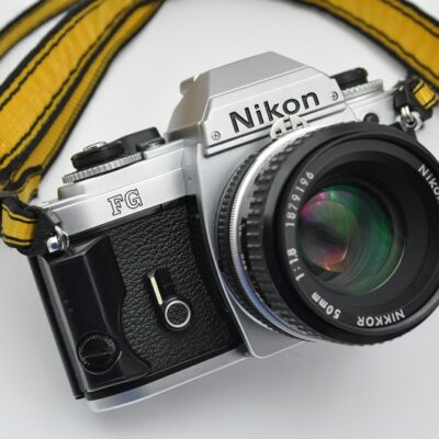 Nikon FG - die kleinste leichteste von Nikon gebaute Kamera