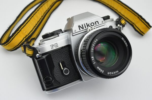 Nikon FG - die kleinste leichteste von Nikon gebaute Kamera