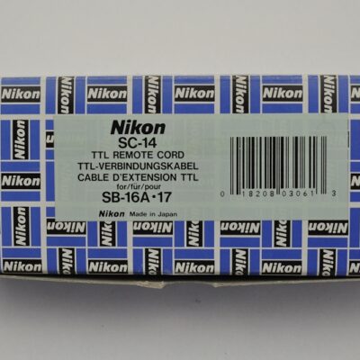 Nikon TTL Verbindungskabel SC-14 - für SB-12, SB-16A, SB-17