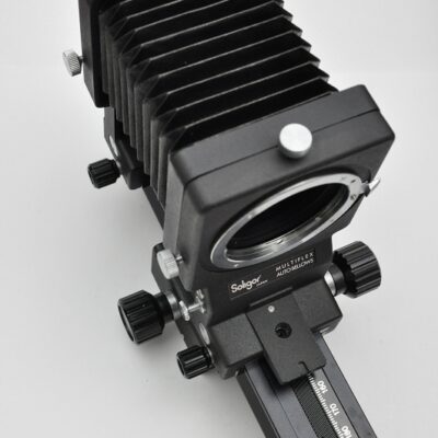 Soligor Multiflex Auto Bellows Balgengerät - für Nikon F Anschluss