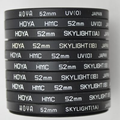 Hoya Filter 52mm 10er Pack - ungeputzt und ungeprüft