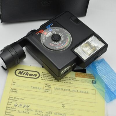 Nikon - SB-17 - Weitwinkelreflektorscheibe, Bedienungsanleitung